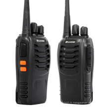 Bureaux de gamme ecome 2 km walkie talkie uhf deux façons radio et-77